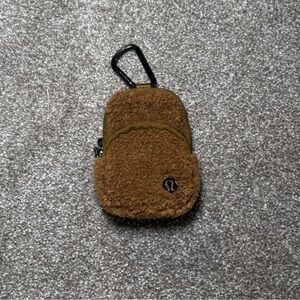 Lululemon Athletica Tan Fleece Belt Bag